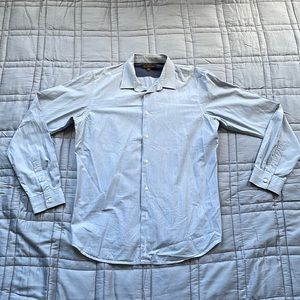 Blue and White stripped shirt